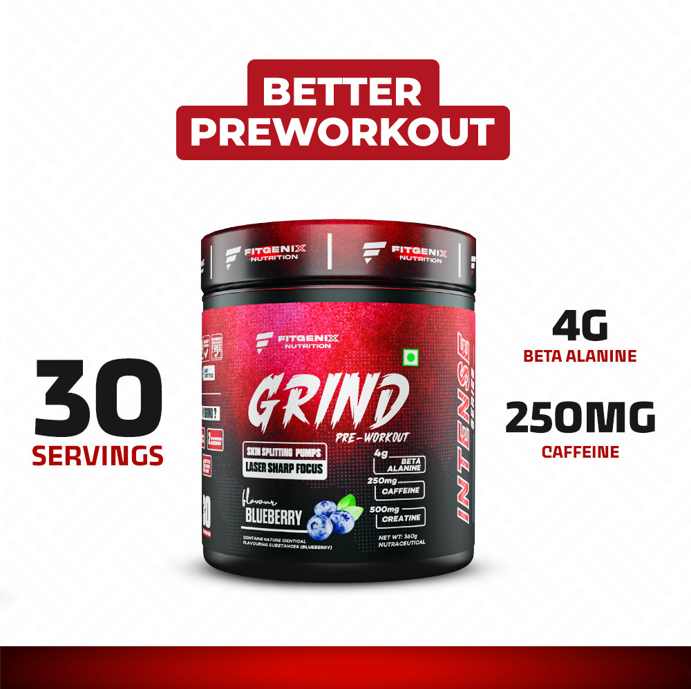 Fitgenix Nutrition Grind Pre Workout