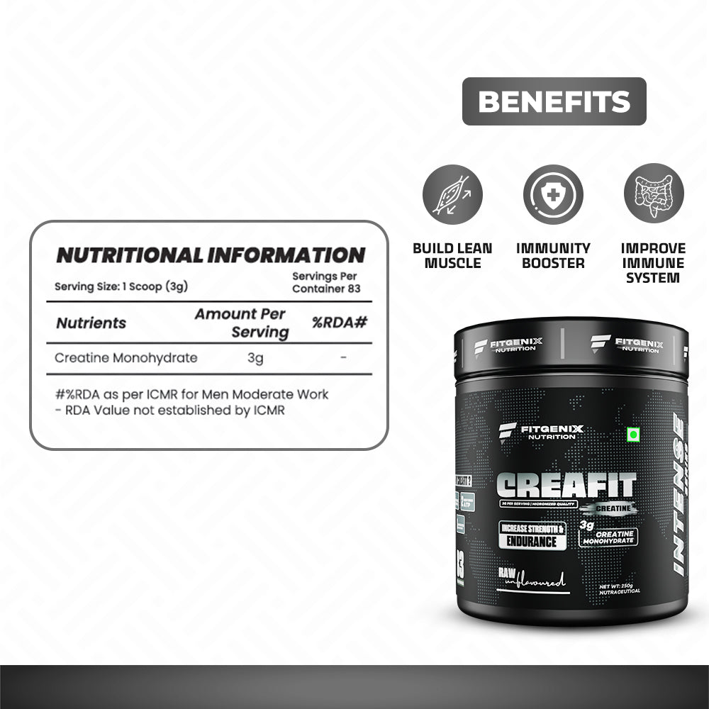 Fitgenix Nutrition Creafit Creatine